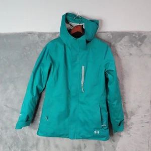 UNDER ARMOUR Jacket Womens Small Storm ColdGear Infrared Hooded Ski Snow Coat - Picture 1 of 14