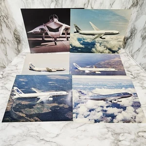 Lote de fotos promocionales oficiales de avión Boeing Jet JSF 777 737 757 767 747 1997 - Imagen 1 de 23