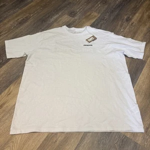 NWT Patagonia P-6 Men's XXL Responsibili-TEE White Short Sleeve T-shirt Top - Bild 1 von 15