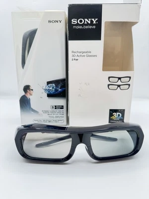 Sony TDG-BR250 Active Bravia 3D Glasses Black World OEM Regular - Image 1 of 4