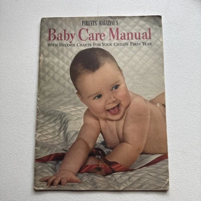 Vintage 1940’s Parents' Magazine's Baby Care Manual with Record Charts - Image 1 of 4