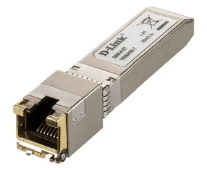 D-Link DEM 410T - moduł nadawczo-odbiorczy SFP+ - 10 GigE - 10GBase-T - RJ-45 - do - Zdjęcie 1 z 3