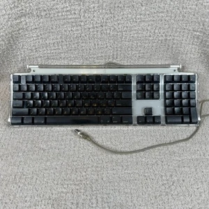 Vintage Apple Pro Keyboard M7803 - Clear Housing - USB Wired - 2000s - Picture 1 of 11