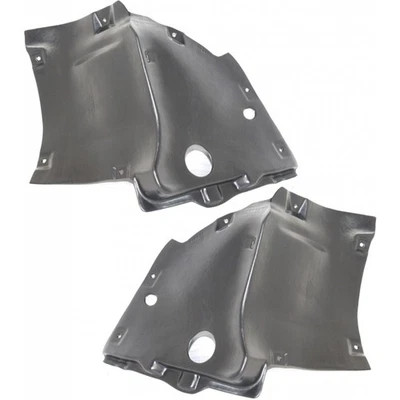 Protector contra salpicaduras/revestimiento de guardabarros para Mercedes-Benz CLK55 AMG 2003-2005 conductor y pasajero Foto 1 de 4