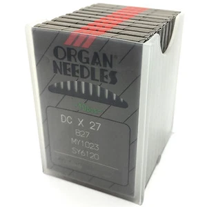 100 ORGAN DCX27 B27 B-27 Industrial Serger Overlock Machine Needles Juki Pegasus - Picture 1 of 1