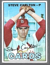 Steve Carlton St. Louis Cardinals 1967 Topps Baseball Card #146 (SET BREAK)