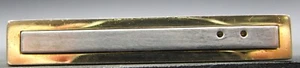 Luxus Vintage Germany Christian Dior Herren Krawattenklammer 5,3 cm Gold & Silber - Bild 1 von 5