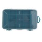 Versatile Green Plastic Tool Box With 8 Slots For Small Objects Storage