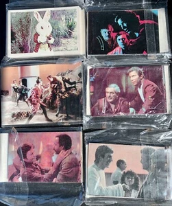 1974-87 STAR TREK PARAMONT-RODDENBERRY LOTE DE 6 JUEGOS PROMOCIONALES DE 16 TARJETAS DE COLECCIÓN L@@K - Imagen 1 de 2