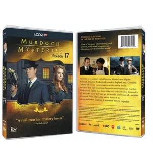 New Box Set Murdoch Mysteries Season 17 DVD English - Picture 1 of 3