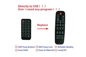 Remote Control For Crosley CR3502A-BK Metro Bluetooth FM Radio CD Player System - Picture 1 of 5