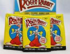 Cartes à collectionner vintage Who Framed Roger Rabbit TROIS packs de cire 1987 Topps Jessica
