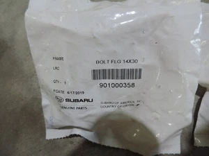 Subaru 901000358 Bolt FLG 14 X 30 - Picture 1 of 2