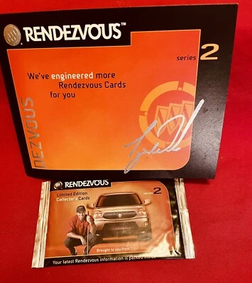 Tarjeta Promocional Coleccionista Buick Rendezvous Tiger Woods RARA Serie 2 2000 RC Foto 1 de 4