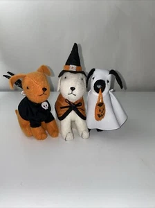 Target 2024 Bullseye Playground Fabric Figural Halloween Dogs Set 3 - Picture 1 of 6