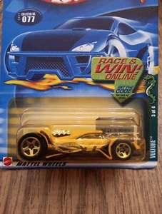 Hot Wheels Vulture #077 Yellow 2002 Cold Blooded Series No. 3 of 4 Vintage Toy - Picture 1 of 7