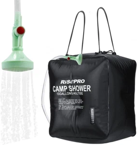 10 gallons/40L Solar Shower Bag Solar Heating Camping Shower Bag with Tempera... - Picture 1 of 12