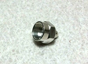 "F" type 75 Ohm terminator ( 2-Pack ) Improves VHF/UHF/FM Signals ~ New! - Picture 1 of 6