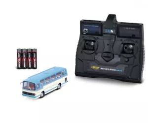 Carson RC Eisenbahn Bus H0 1:87 MB Omnibus O302 2,4Ghz RTR blau - Bild 1 von 12