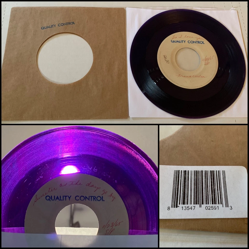 FRANK WILSON Do I Love You Indeed I Do 7" Vinyl Record Store Day-The Clan Motown - Image 1 of 4