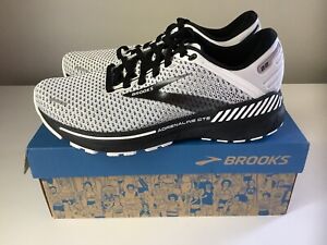 NEW Brooks Adrenaline GTS 22 Women's Running Shoes - White/Black - Sz 8