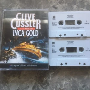 Clive Cussler Inca Gold on Cassette Tape Audiobook - Picture 1 of 2