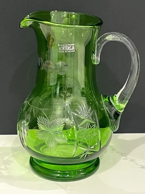 PERFEITO LINDO JARRO HORTENSIA HORTENSJA POLÔNIA VERDE CORTE PARA LIMPAR HO21 - Imagem 1 de 4