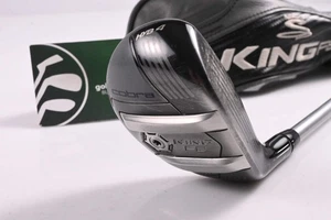 Cobra King F8 #4 Hybrid / 22 Degree / Stiff Flex Aldila Rogue Pro 75 Shaft - Picture 1 of 9