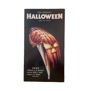 Halloween Movie VHS John Carpenter 1997 Jamie Lee Curtis Horror R Vintage VG+ - Picture 1 of 5