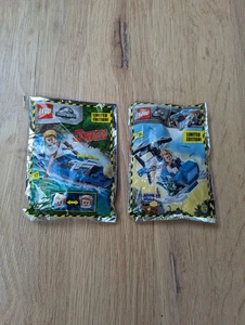 LEGO 2x Jurassic Park World Polybag Foilbag Owen Minifigures NEW SEALED RETIRED - Picture 1 of 6
