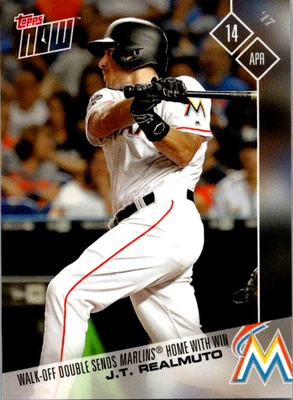2017 Topps Now Topps Online Exclusive /152 JT Realmuto #46 - Image 1 of 3