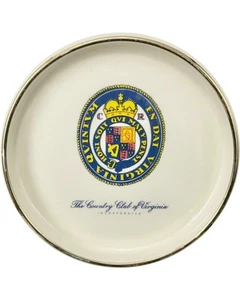 Vintage The Country Club of Virginia Richmond Ashtray - Picture 1 of 12