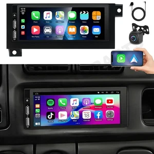 6.8" Wireless Carplay Car Stereo Radio Android 15 For Town & Country 1990-2000 - Picture 1 of 15