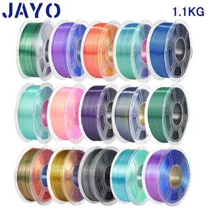【KUP 10 PAY 6】JAYO 1,1KG SILK PLA+ Filament 1,75mm JEDWAB Dwukolorowy Czterokolorowy DE - Zdjęcie 1 z 55