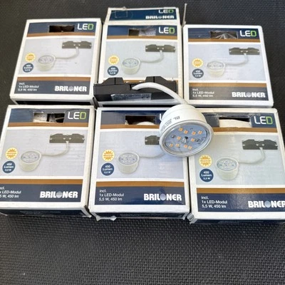 6x Briloner LM15-035 LED Ersatz Einbaustrahler Modul 5,5W 450lm 3000K Warm Ø50mm - Bild 1 von 4