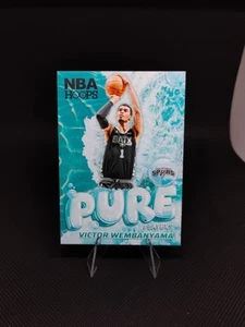 2024-25 Panini NBA Hoops Pure Players #9 Victor Wembanyama, San Antonio Spurs - Picture 1 of 2