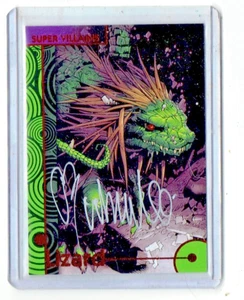Lizard 201`3 Marvel Fleer Super Villians Artist Auto/Autograph Card - Picture 1 of 1