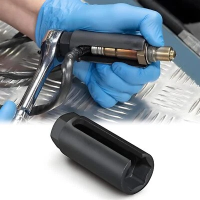 Offset Oxygen Sensor Socket 3/8" Drive x 7/8" for O2 Removal & Installation - Image 1 of 4