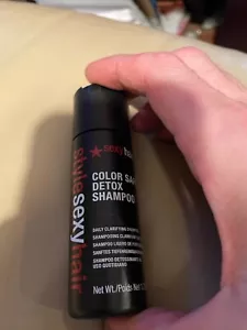 Shampoo disintossicante Sexy Hair Style Color Safe 1,7 once NUOVO - Foto 1 di 2