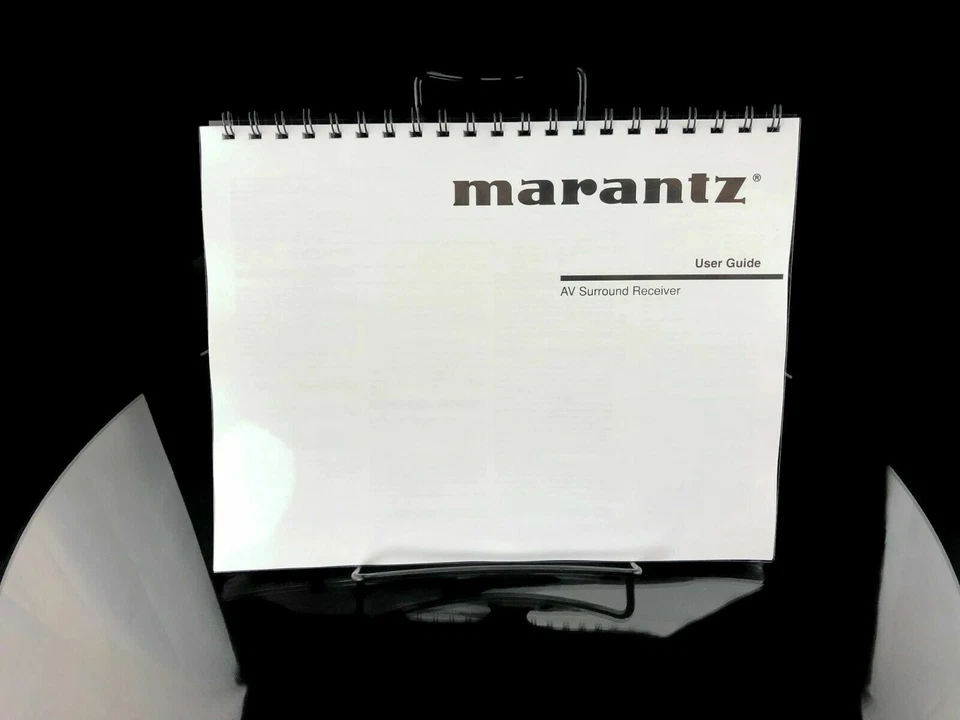Marantz Owner User Manual Guide For SR5400 Surround AV Receiver Home Theater - Image 1 of 2
