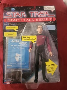 1995 Playmates | Star Trek | Space Talk Series Q Still Talking Battery Working - Picture 1 of 2