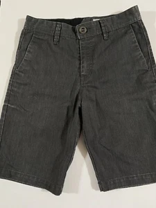 Volcom Boys “Frickin Chino” Gray Shorts Size 27 Waist 27” Inseam 9” Rise 10” - Picture 1 of 16