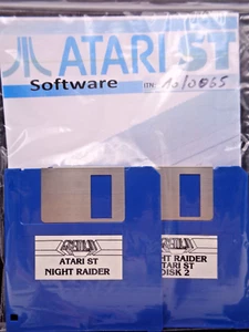 ATARI ST -- NIGHT RAIDER (GREMLIN) - Picture 1 of 2