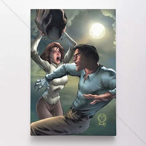Army of Darkness Poster Canvas Evil Dead Ash Movie Art Print #178 - Picture 1 of 4