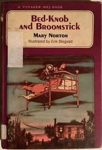 Bed-knob and Broomstick Mary Norton Hardcover RARE Scholastic Edition - Picture 1 of 4