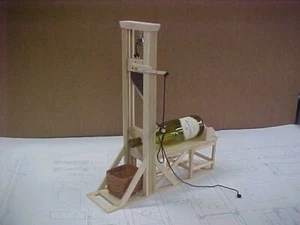 Planos de estante de vino de una botella de guillotina - 24 pulgadas de alto / SOLO PLANES - Imagen 1 de 23