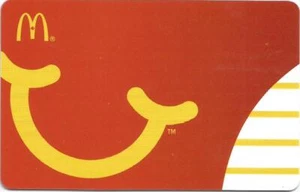 CANADA McDonald's gift card " Smile " 2007 - RARE - Picture 1 of 2