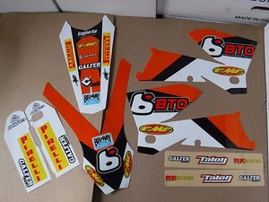 EQUIPO BTO KTM GRAPHICS 2005 2006 SXF SX MXC y 2005 2006 2007 excelente XCW XCWF EXCF - Imagen 1 de 2