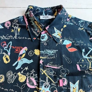 MOSCHINO "PIRATE"  SHIRT - Size M / L   UNBELIEVABLY COOL & VERY RARE - STUNNING - Picture 1 of 22