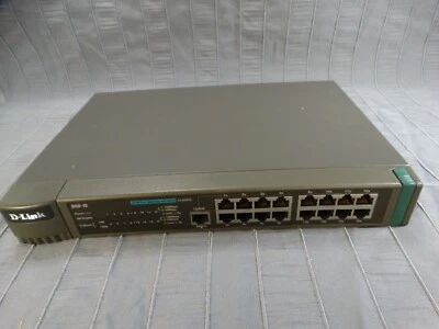 D-Link DSH (DSH-16) 16-Ports External Hub , Untested - Image 1 of 4